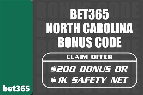 Bet365 NC Bonus Code NEWSNC: $200 Bonus or $1K Safety .